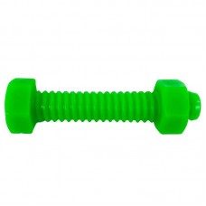 BRINQ PET PARAFUSO G RESISTENTE VERDE