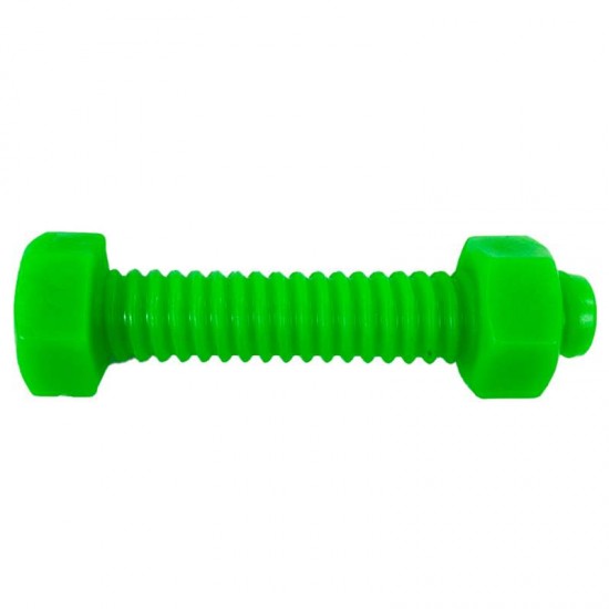 BRINQ PET PARAFUSO G RESISTENTE VERDE