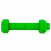 BRINQ PET PARAFUSO G RESISTENTE VERDE