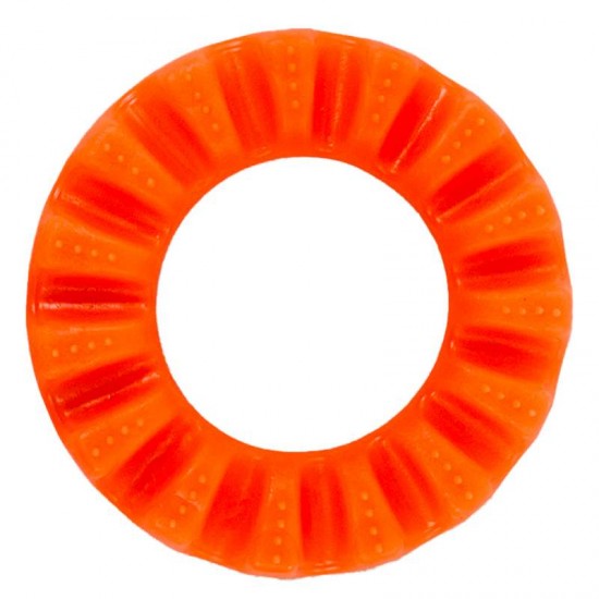 BRINQ PET PNEU G RESIS. LARANJA 14CM Ø