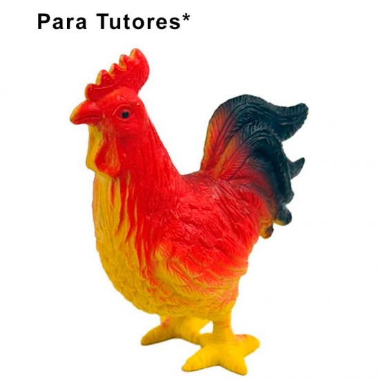 BRINQ ANIMAL FAZENDA PQ GALO
