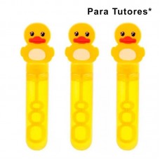 BRINQ BOLHA SABAO PATINHO C/3