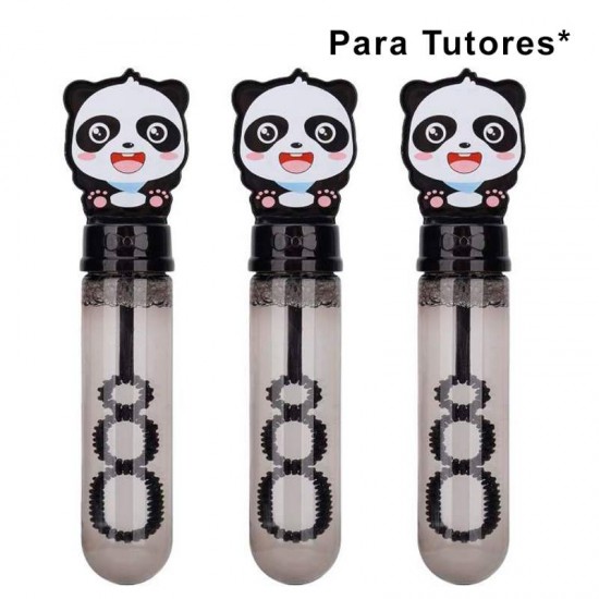BRINQ BOLHA SABAO URSO PANDA C/3