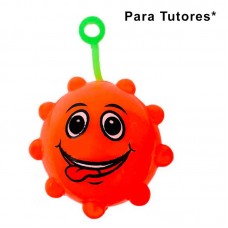 BRINQ BOLINHA MALUCA ACENDE E APITA 