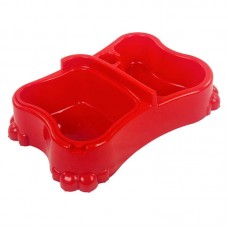 BEB.COM.CAO DUPLO 650/450ML VERMELHO