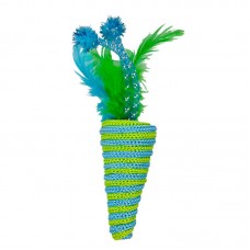 BRINQ P/  GATO CONE C/ PENA 