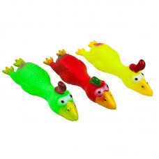 BRINQ FRANGO PLASTICO 18 CM