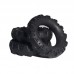 KIT POTE PNEU OFF ROAD PRETO MD C/5UN