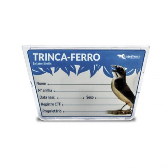 PLACA IDENTIFICAÇÃO MF/ML TRINCA FERRO