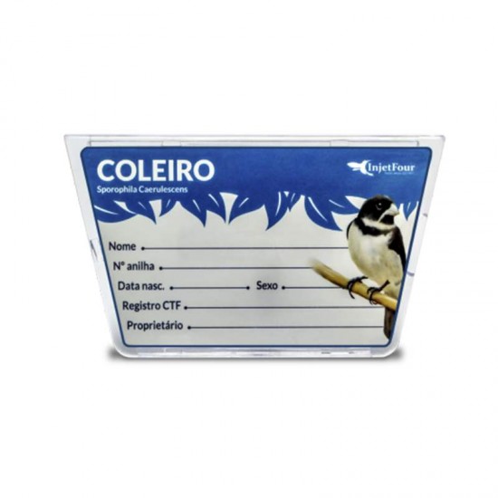 PLACA IDENTIFICAÇÃO MF/ML COLEIRO
