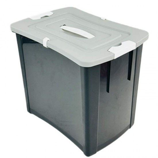 CONTAINER PORTA RACAO 27L PRETO