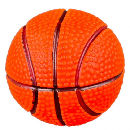 BRINQ BOLINHA BASQUETE 6,5CM