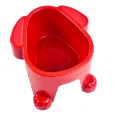 COM PLAST ALTO P/CAES 1000ML VERMELHO