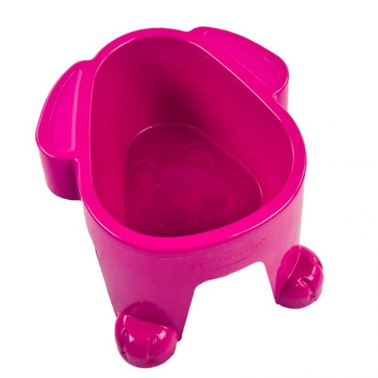 COM PLAST ALTO P/CAES 300ML ROSA