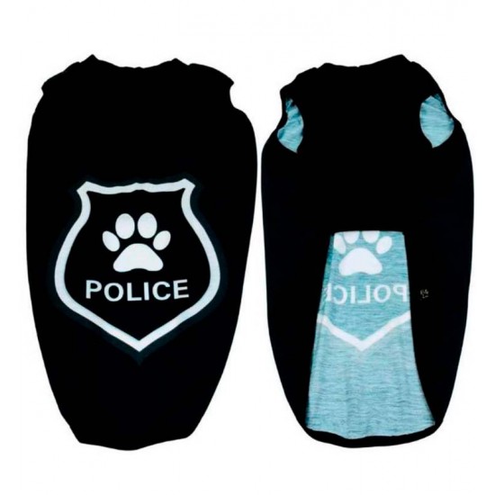 ROUPA PET REGATA POLICIAL GG