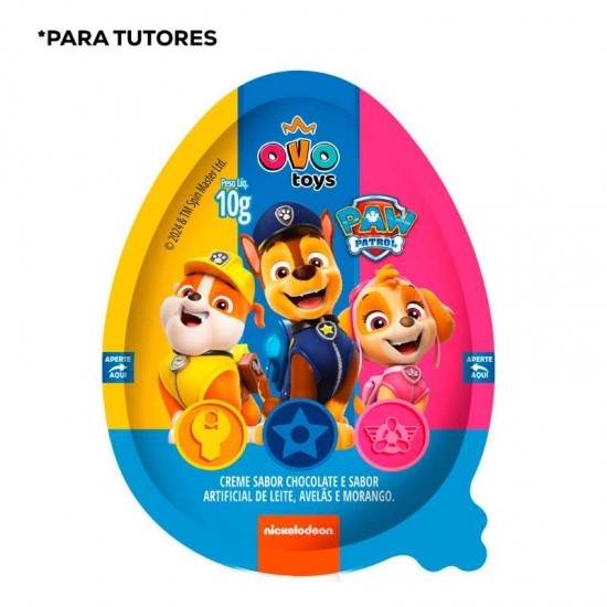BRINQ OVO PATRULHA CANINA CX C/24 UN