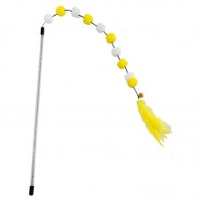 VARINHA COM POMPOM E GUIZO