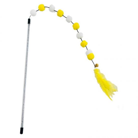 VARINHA COM POMPOM E GUIZO