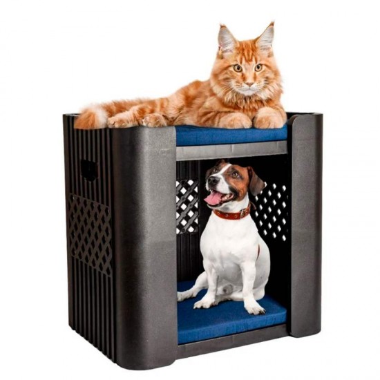 CAMA DUPLEX PREMIUM PET STAND BLACK
