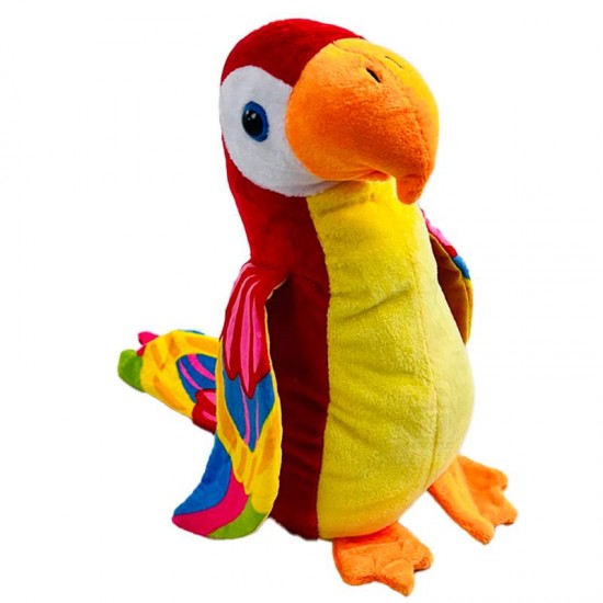 BRINQ PAPAGAIO PELUCIA