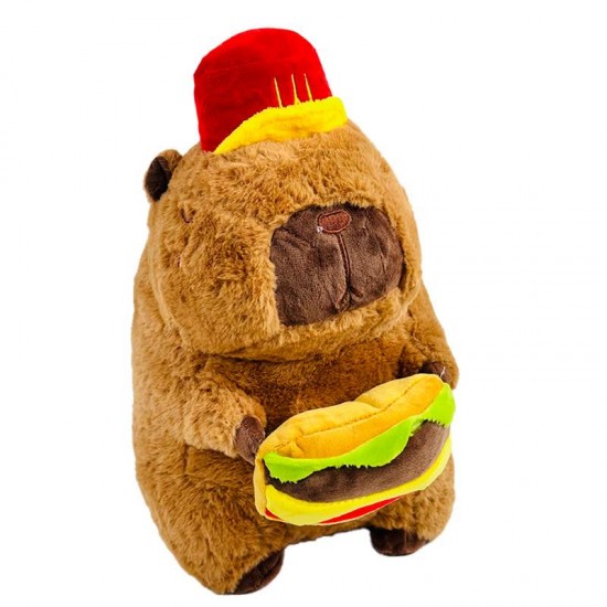 BRINQ CAPIVARA SENTADA PELUCIA 