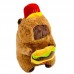 BRINQ CAPIVARA SENTADA PELUCIA 