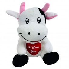 BRINQ VACA SENTADA PELUCIA 