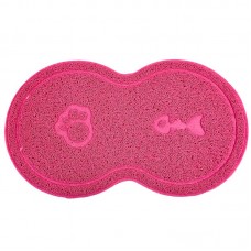 TAPETE PET DUPLO PVC 45X26CM