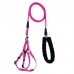 GUIA PET C/PEITORAL C/PEGADOR 150X1,5CM