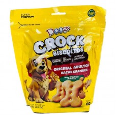 BISCOITO CROCK CARNE GRANDES RACAS 800GR