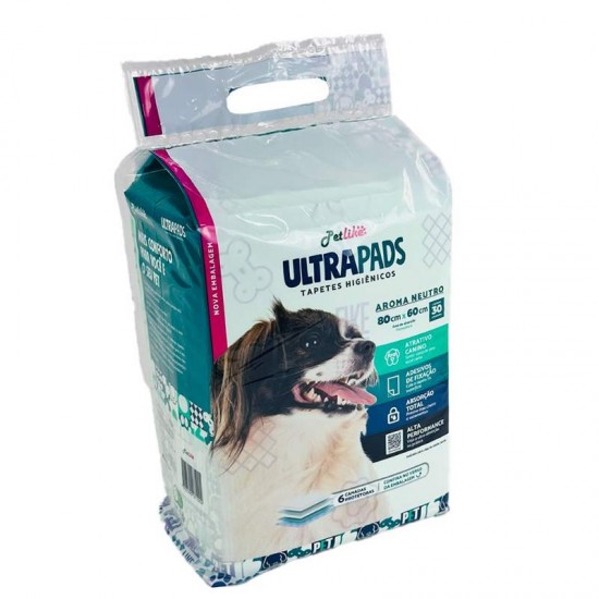 TAPETE ULTRA PADS 80X60CM - 30UN *