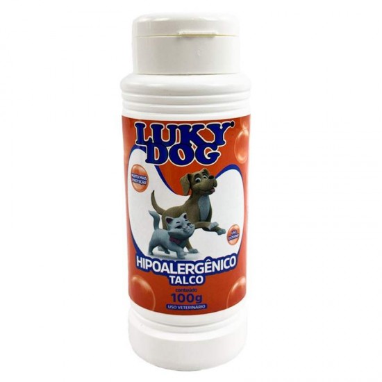 TALCO LUKY DOG HIPOALERGENICO 100G