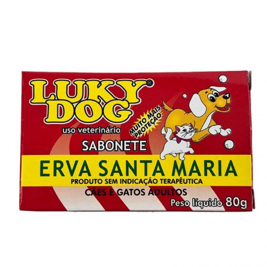 SABONETE LUKY CAT ERVA SANTA MARIA 80GR