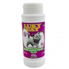 TALCO LUKY CAT ERVA DE SANTA MARIA 100G
