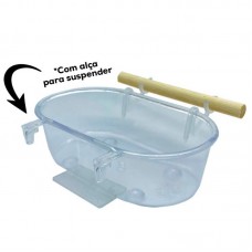 BANHEIRA SUSPENSA MD C/POLEIRO CRISTAL 