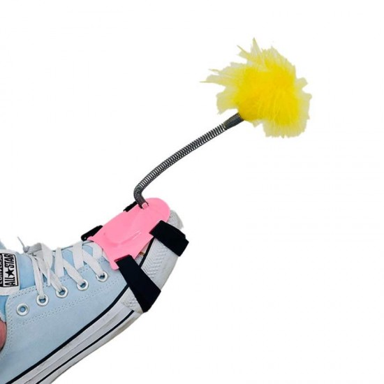 BRINQ GATO INTERATIVO COM PÉ