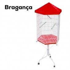 VIVEIRO SEXTAVADO 60 MALHA FINA VERMELHO