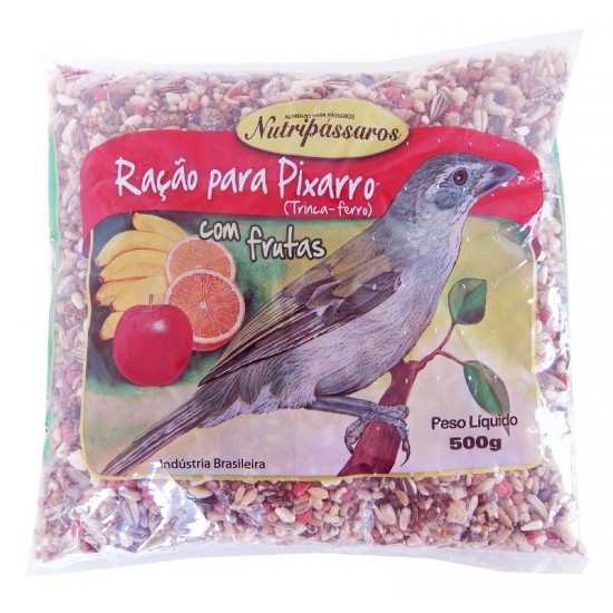 ALIM. PIXARRO COM FRUTA 500G