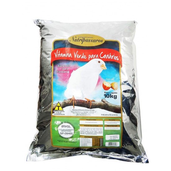 ALIM. VITAMINA VERDE C/JILO 10KG