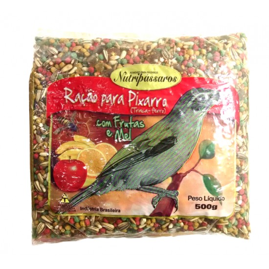 ALIM. PIXARRO FRUTAS MEL ESTRUSADO 500GR